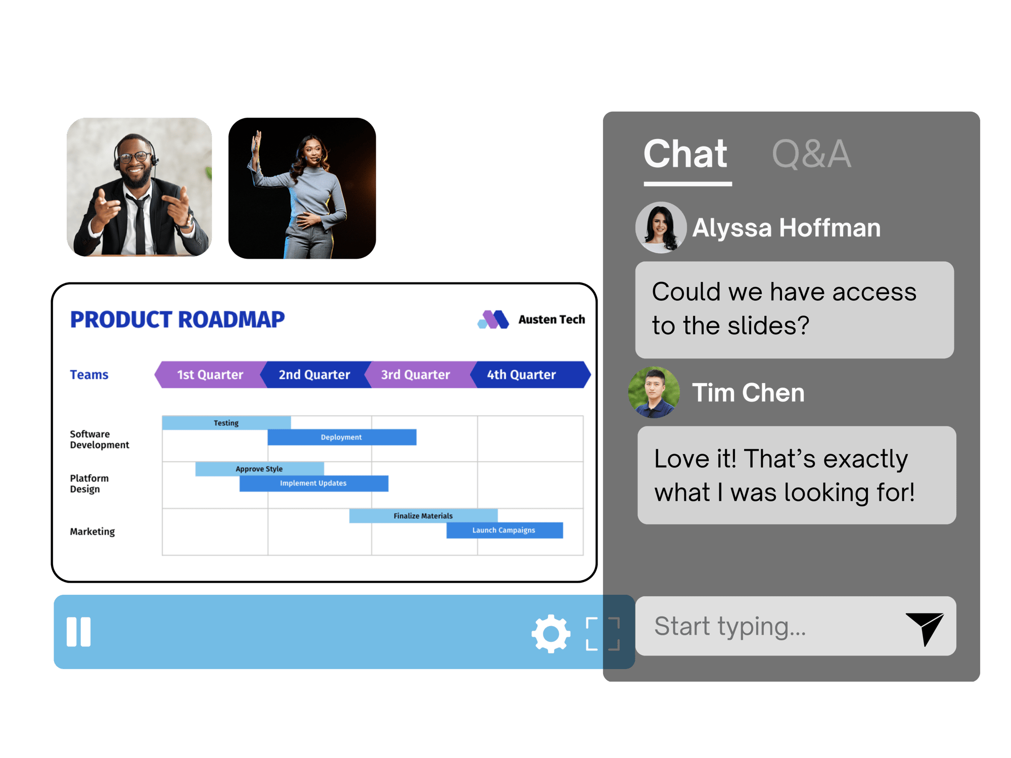 Townhall and Webinar Townhall and Webinar